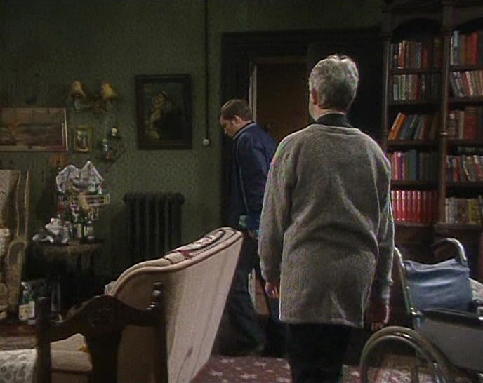 AH, DOUGAL. YOU DIDN'T EVEN GET HIM OUT THE DOOR, DID YOU? 