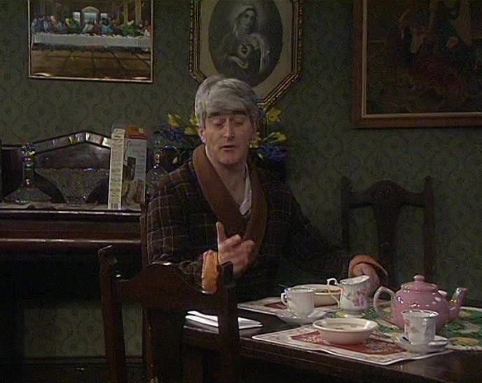 AND IF YOU EVER WANT A SNACK, YOU CAN ASK MRS DOYLE. 