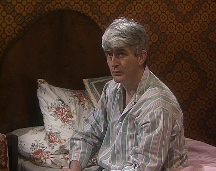 NO, DOUGAL, IT'S NOT MORNING. I FORGOT TO WIND THE CLOCK. 