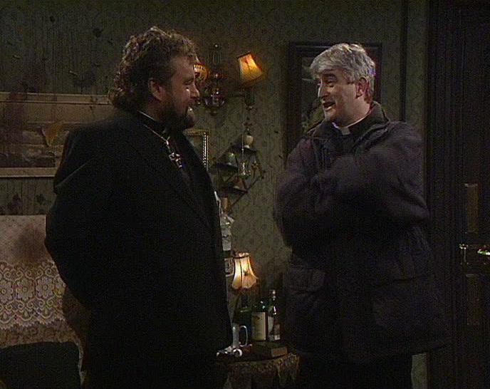 THAT'S FATHER JACK, THE FELLOW YOU REPLACED. 