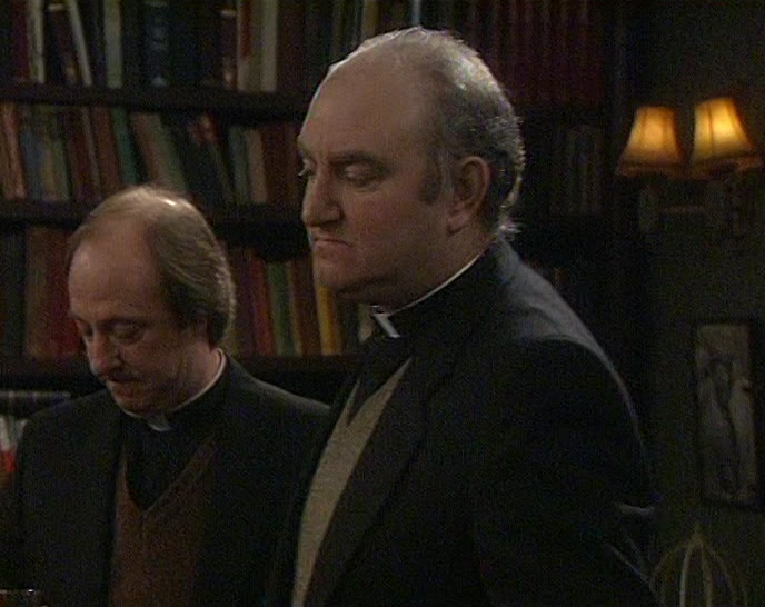 HMM... OH, YES. FATHER TOM COOGAN. WASN'T HE IN AFRICA? 