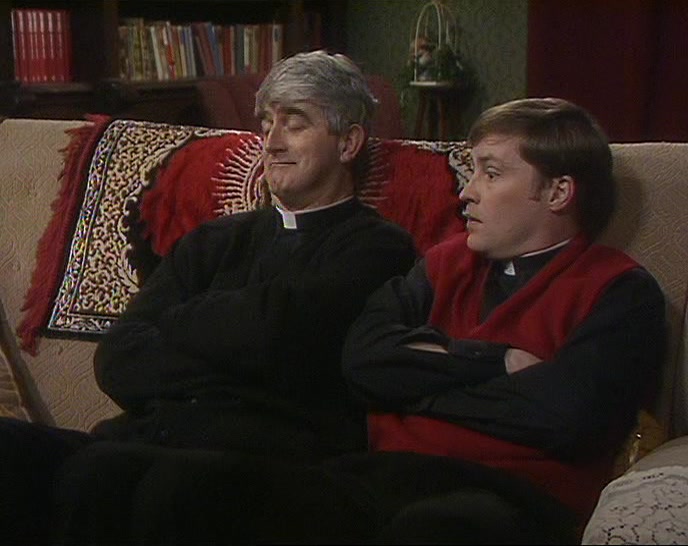 ANYWAY, HOW ARE WE GETTING ON IN THERE, FATHER? 