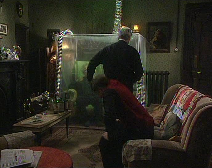 (MUFFLED) DRINK! DRINK! DRINK! DRINK!  