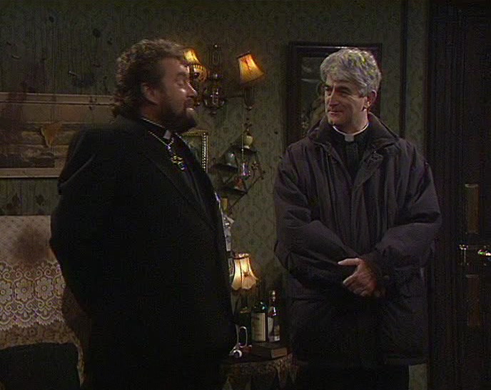 THAT'S FATHER JACK, THE FELLOW YOU REPLACED. 