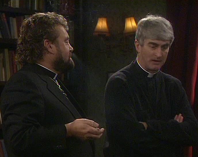 I THOUGHT GIVING ALCOHOL TO DOUGAL WAS THE LAST STRAW, 