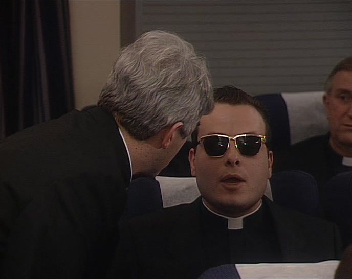 I'M LISTENING TO COMEDY ON THESE. IT'S MR BEAN. 