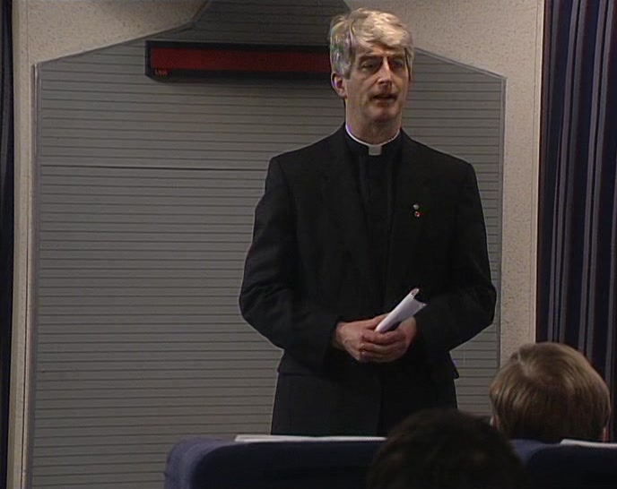 OK. FATHER JACK, YOU NEXT.  
