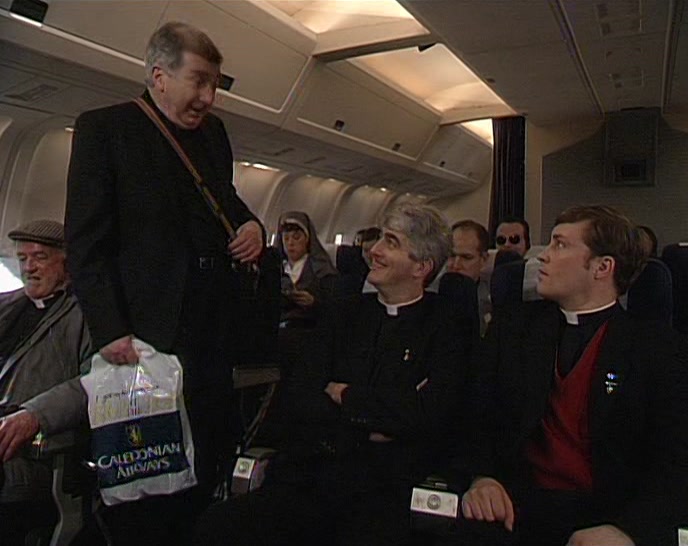 HELLO, TED. ON THE OLD PLANE, I SEE.  