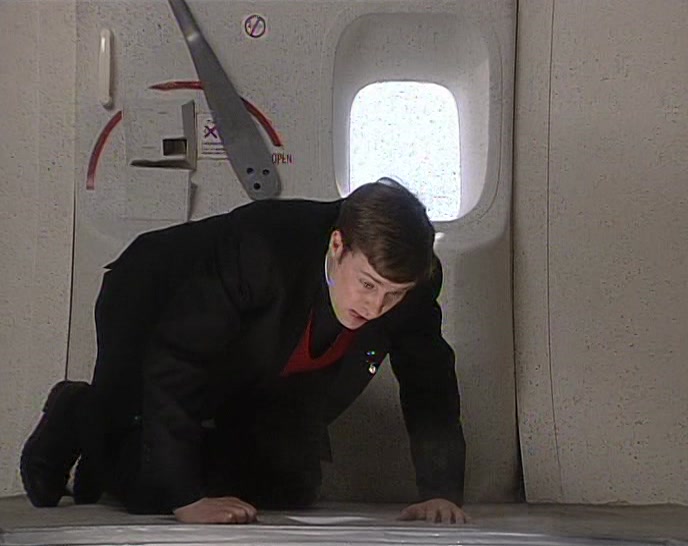 (STICKY TAPE UNROLLING)  