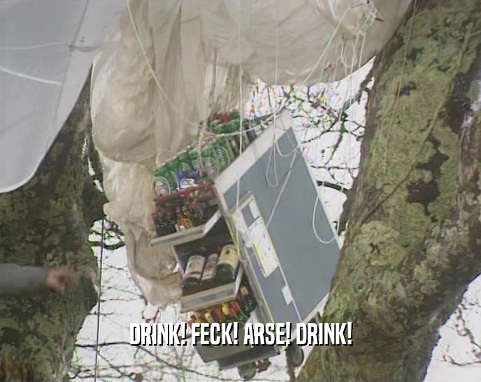 DRINK! FECK! ARSE! DRINK!  