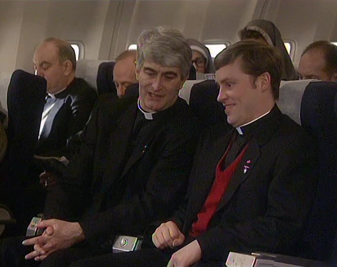 SOME OF THE PRIESTS CAUGHT A GLANCE OF MY REAR END 