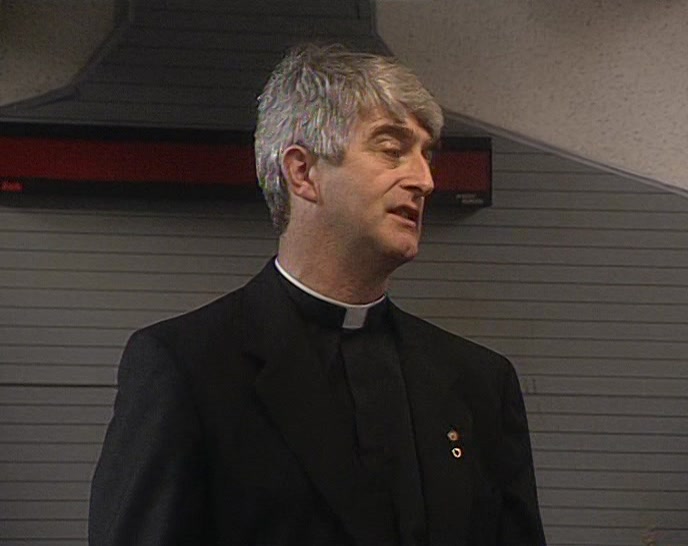 FATHER O'SHEA, YOU DIDN'T STOP WRITING. YOU'RE DISQUALIFIED. 