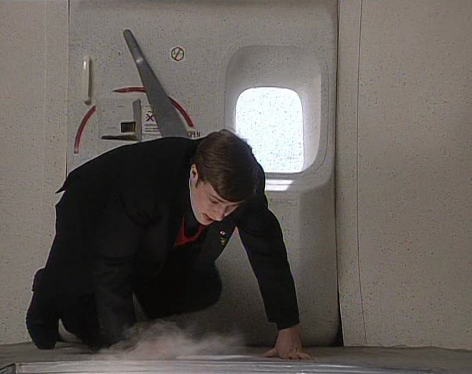 (STICKY TAPE UNROLLING)  