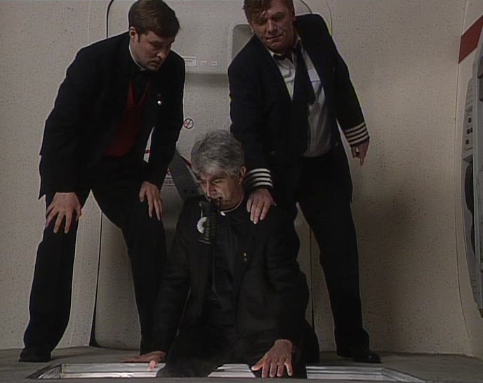 GOOD LUCK, FATHER TED.  