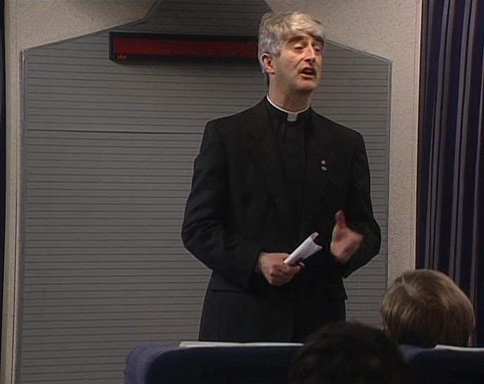 OK. FATHER JACK, YOU NEXT.  
