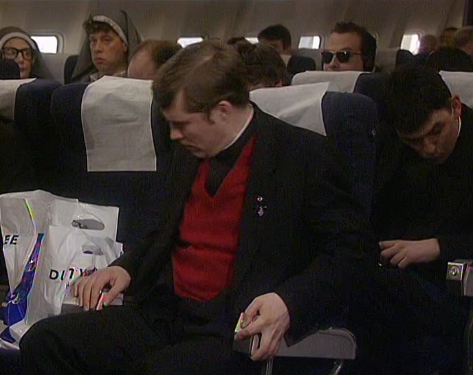 'THIS IS YOUR PILOT SPEAKING. FASTEN YOUR SEAT BELTS FOR TAKE-OFF.' 
