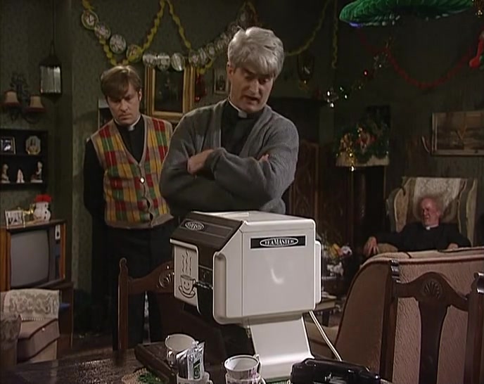 I DON'T LIKE THE SOUND OF THAT. WE'LL HAVE TO GET IT FIXED. 