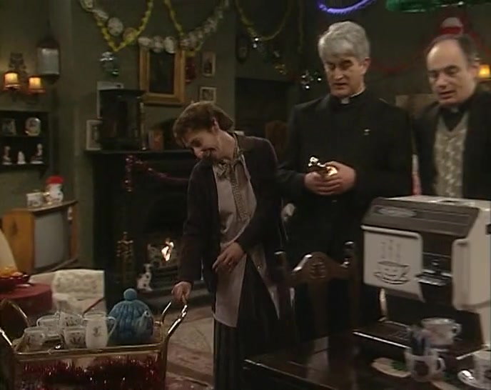 RIGHT. NO, MRS DOYLE, PUT THAT AWAY AND RELAX, WE'LL TRY THE TEAMASTER. 