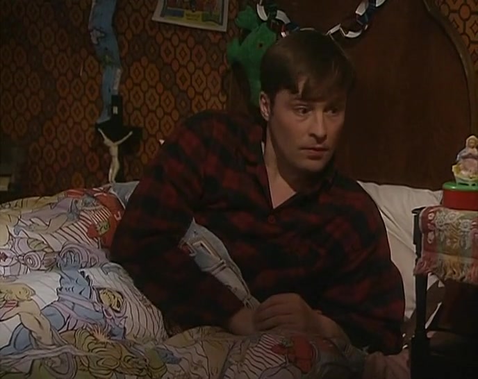 DOUGAL, HERE'S A WAY. TRY AND EMPTY YOUR HEAD OF ALL THOUGHTS. 