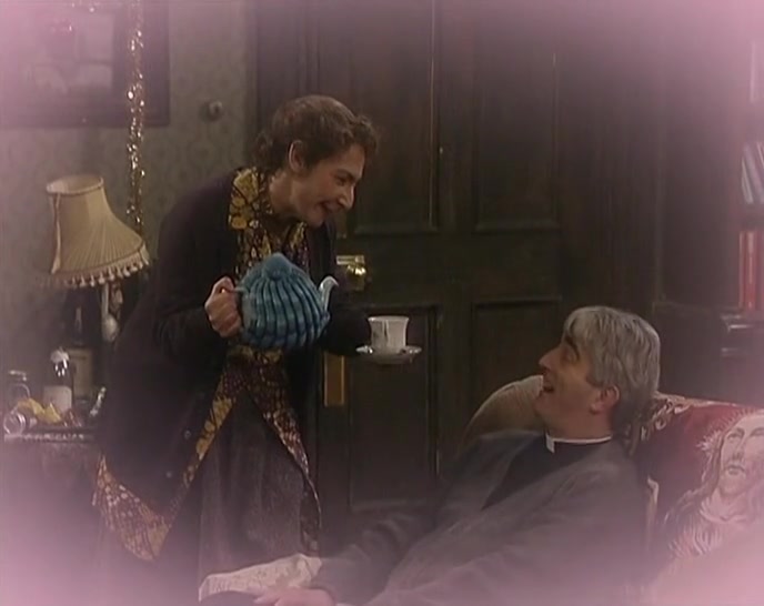 - TEA, FATHER? - THANKS, MRS DOYLE. 
