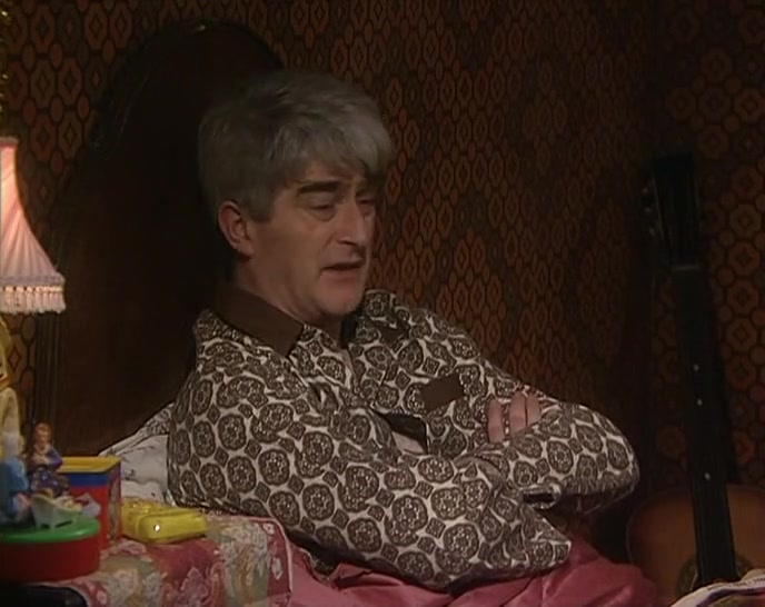 AND WHO'S THAT TODD UNCTIOUS? I DIDN'T INVITE HIM, DID YOU? 