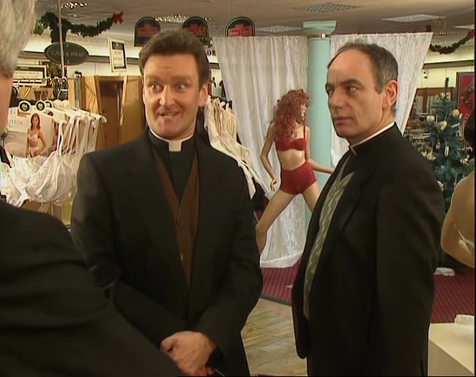 IT'S IRELAND'S BIGGEST LINGERIE SECTION, I UNDERSTAND. 