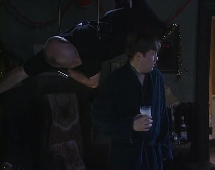 'IT'S SAFE TO SAY THE BURGLAR IS DEFINITELY IN THE ROOM.' 