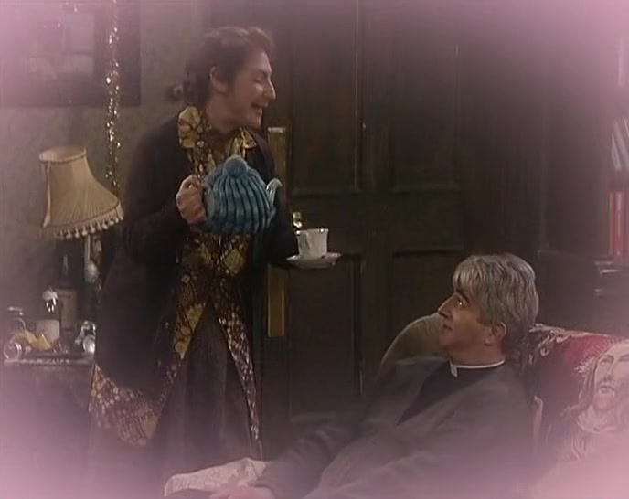 - TEA, FATHER? - THANKS, MRS DOYLE. 