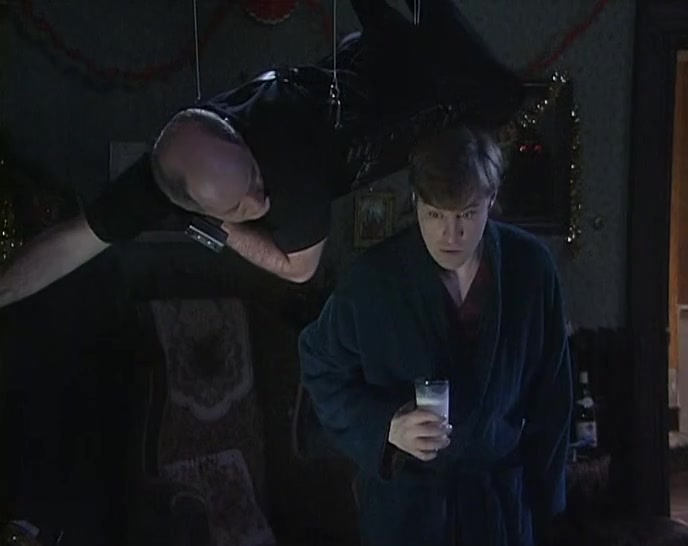 'IT'S SAFE TO SAY THE BURGLAR IS DEFINITELY IN THE ROOM.' 