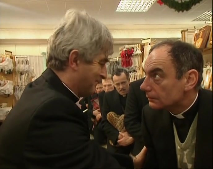 I DON'T THINK THEY SAW US. YOU TAKE A REST, FATHER. 