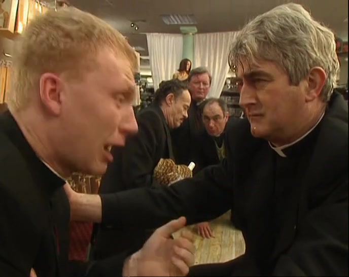 I'LL NEVER GET A DECENT PARISH!
 THEY'LL SEND ME TO SOME BLOODY KIP!
 
