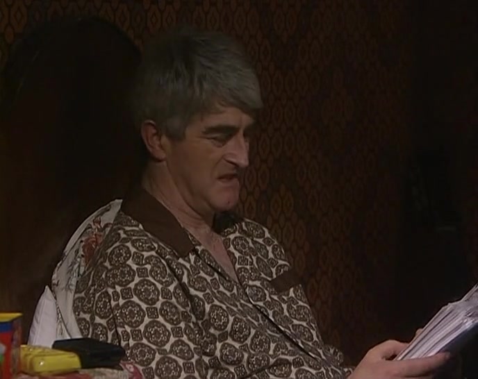 FATHER JIMMY FENNEL. HE REALLY NEEDS TAKING DOWN A PEG OR TWO. 