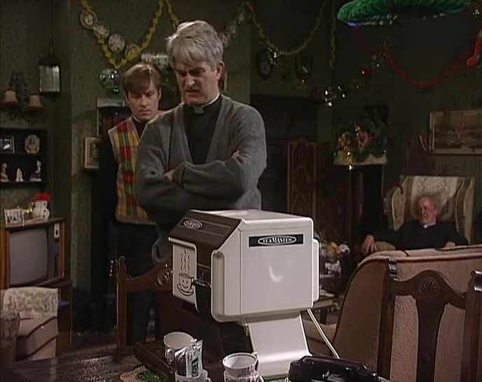 I DON'T LIKE THE SOUND OF THAT. WE'LL HAVE TO GET IT FIXED. 