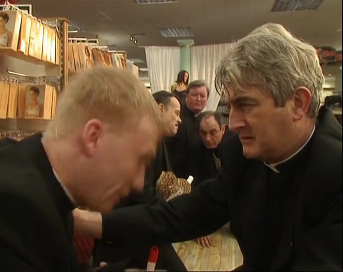 I'LL NEVER GET A DECENT PARISH! THEY'LL SEND ME TO SOME BLOODY KIP! 