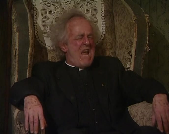 - YES, FATHER. - WOMEN'S KNICKERS! 