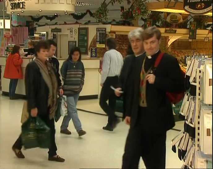 I THOUGHT SOME PERFUME FOR MRS DOYLE.  