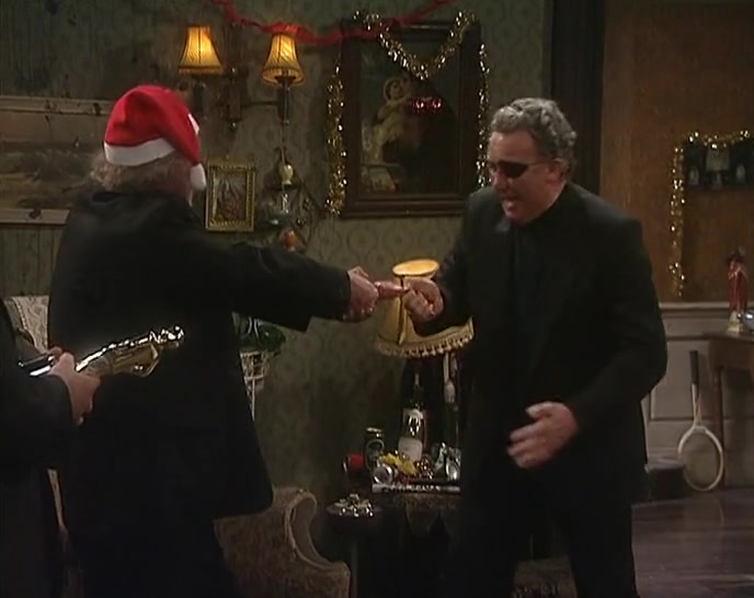 - NO, FATHER, IT'S JUST A BIT OF FUN. - AARRRH! 