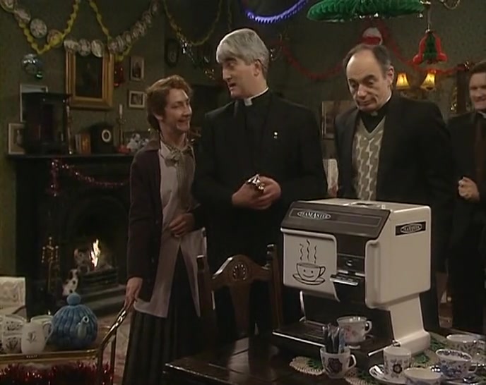 RIGHT. NO, MRS DOYLE, PUT THAT AWAY AND RELAX, WE'LL TRY THE TEAMASTER. 