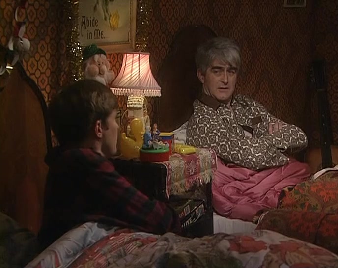 MAYBE HE HAD A NICKNAME, LIKE TERRY WOGAN. 
