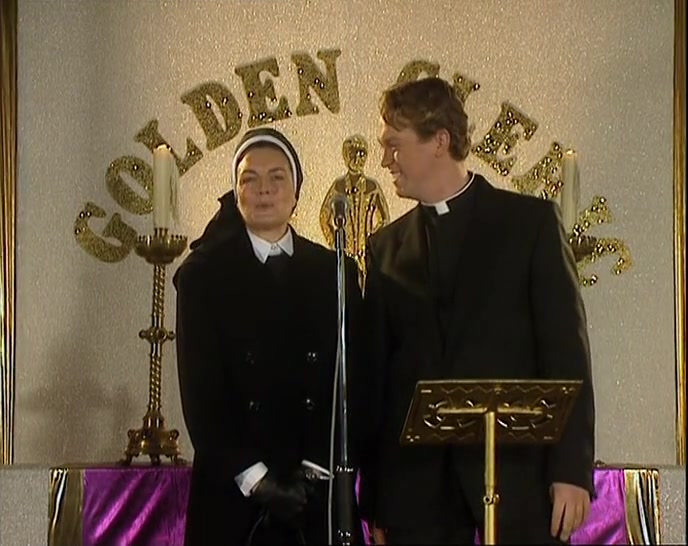 EVERY YEAR THE CATHOLIC CHURCH GIVES AN AWARD TO A PRIEST 