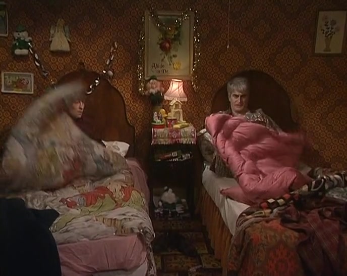 GOD ALMIGHTY. WE'RE NOT GOING OUT OF THIS ROOM UNTIL TOMORROW. 