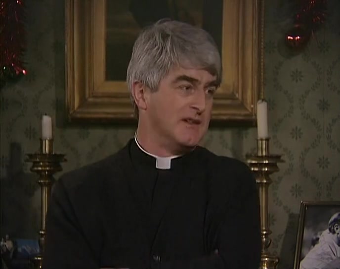 OH, RIGHT, OH, GREAT. SO A PROTESTANT IS BETTER THAN ME? 