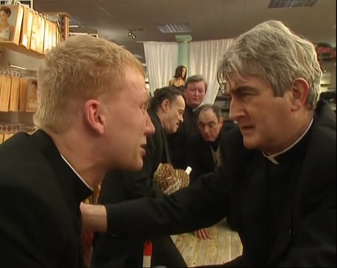 I'LL NEVER GET A DECENT PARISH! THEY'LL SEND ME TO SOME BLOODY KIP! 