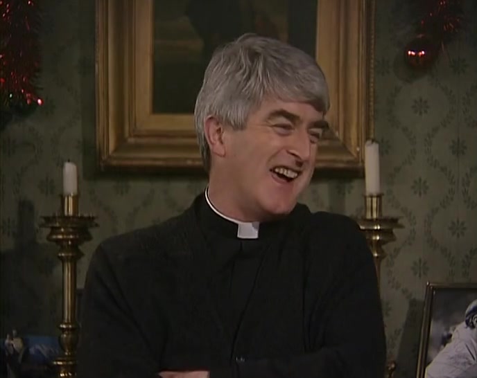 OH, RIGHT, OH, GREAT. SO A PROTESTANT IS BETTER THAN ME? 