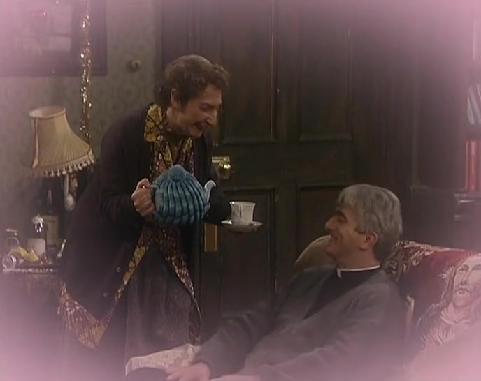 - TEA, FATHER? - THANKS, MRS DOYLE. 