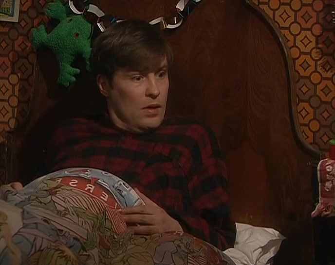 AND WHO'S THAT TODD UNCTIOUS? I DIDN'T INVITE HIM, DID YOU? 
