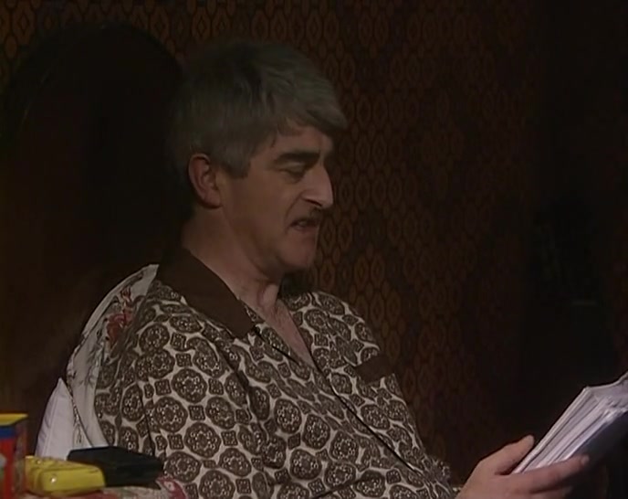 FATHER JIMMY FENNEL. HE REALLY NEEDS TAKING DOWN A PEG OR TWO. 