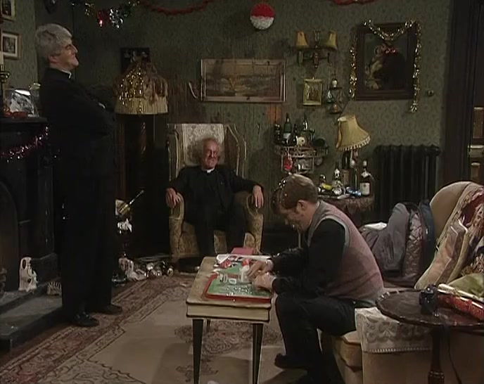 WELL, IT'S NOT BEFORE TIME, FATHER.  