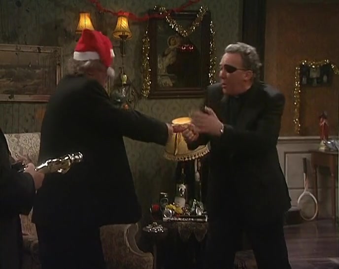 - NO, FATHER, IT'S JUST A BIT OF FUN. - AARRRH! 