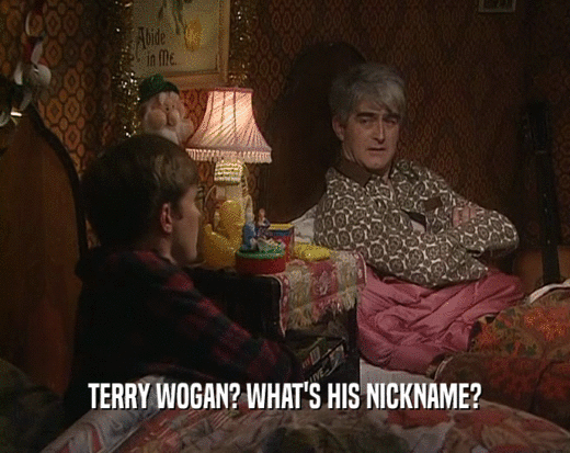 TERRY WOGAN? WHAT'S HIS NICKNAME?
  